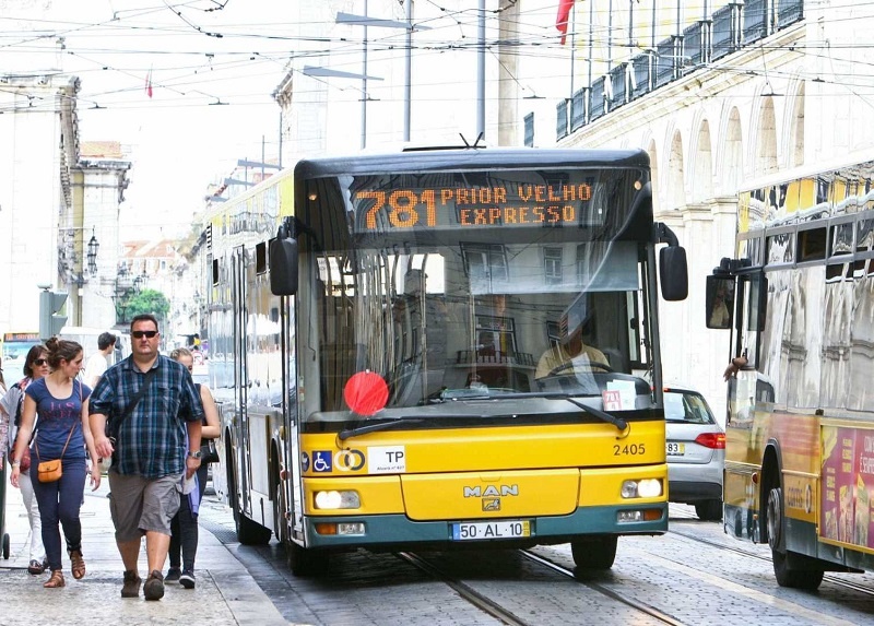 transporte público em Portugal